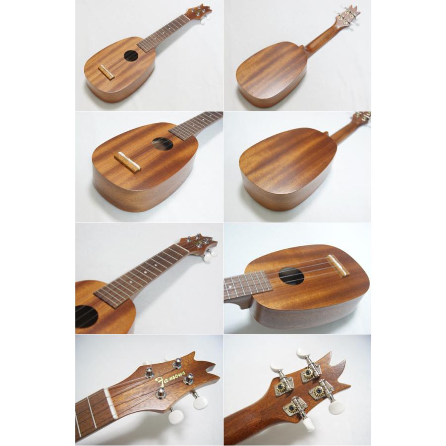 Famous フェイマス FS-2PG ウクレレ 初心者セット ソプラノ