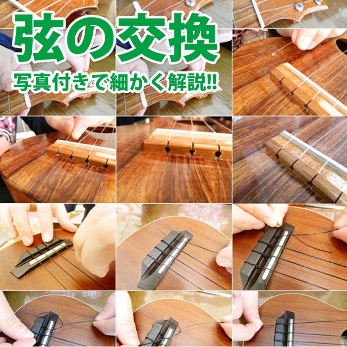 ウクレレ弦セット ハワイアンコア オリジナル 2セット フロロカーボン