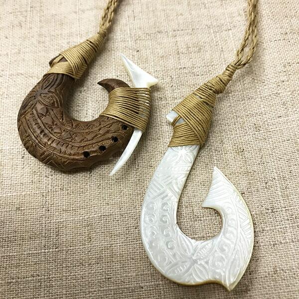 ネックレス ハワイ ハワイアン 釣り針 フィッシュフック レディース 