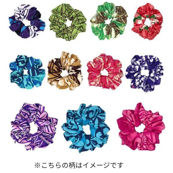 シュシュ フラ フラダンス ヘアアクセサリー ハワイアン かわいい 髪