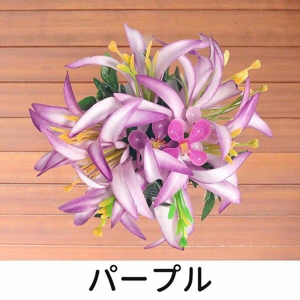 フラダンス ヘアクリップ フラ 髪飾り ヘアアクセサリー 花 スパイダー