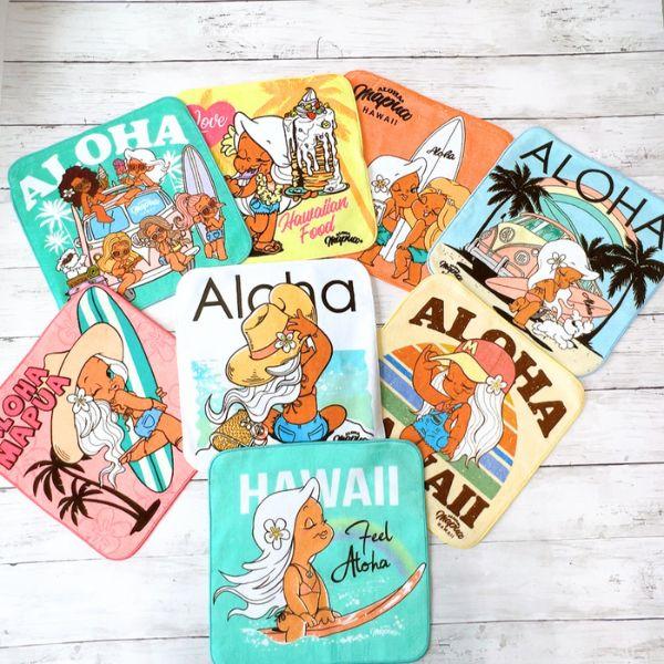 Kahiko（カヒコ） ハワイアンハンドタオル ハンカチ ALOHA MAPUA