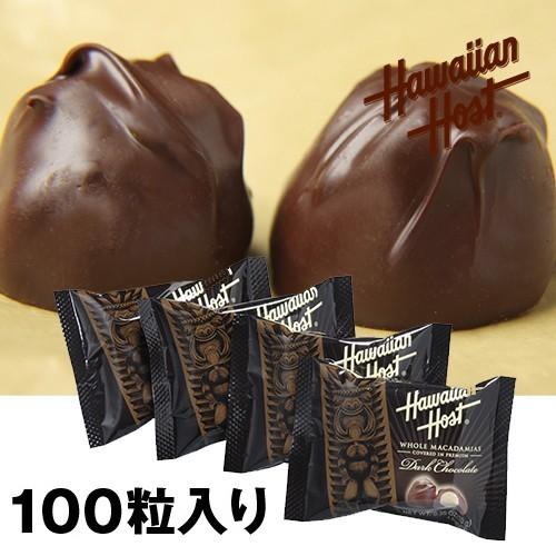 ハワイお土産 ダークチョコレート 100袋詰｜ハワイアンホースト公式店｜hawaiianhost