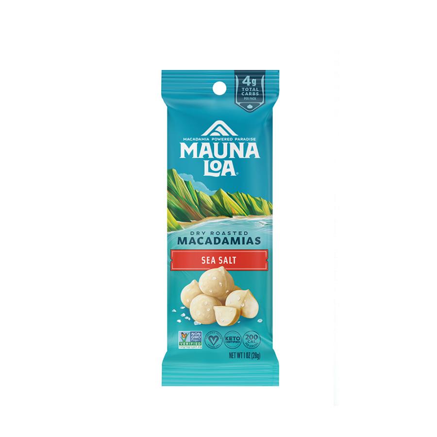 MAUNALOA（マウナロア） シーソルト マカダミアナッツ スナックサイズ