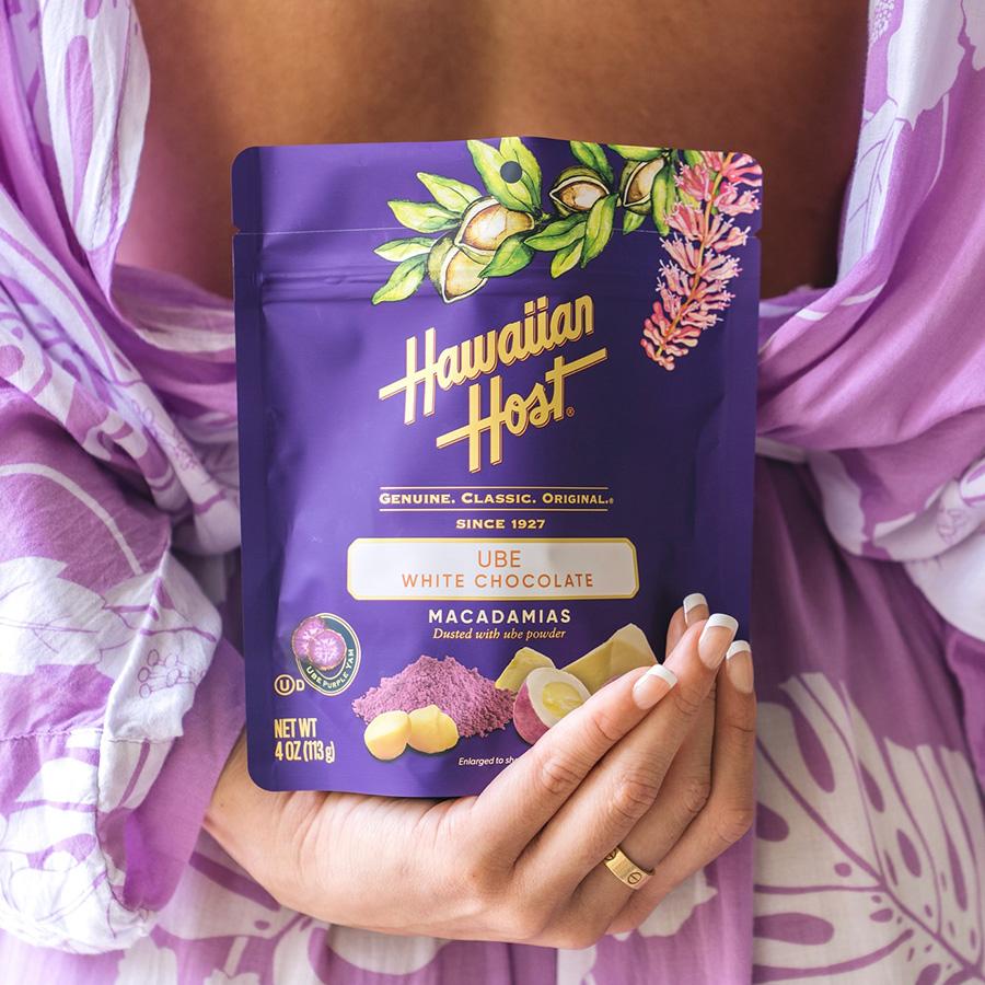 Hawaiian Host パラダイスコレクション ウベ マカダミアナッツ