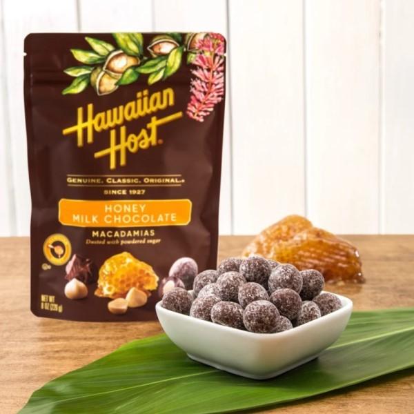 パラダイスコレクション マカデミアナッツチョコレート ハワイアンハニー 113g|hawaiianhost|02