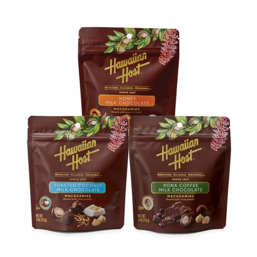 Hawaiian Host パラダイスコレクション マカダミアナッツチョコレート