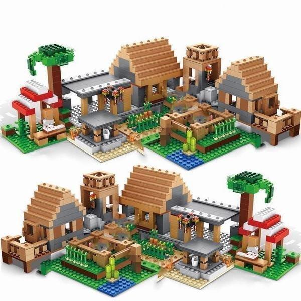 ザ ヴィレッジ マインクラフト Lepin 相当 Village The 海外製品 レゴブロック互換 ブロック 最前線の Themtransit Com