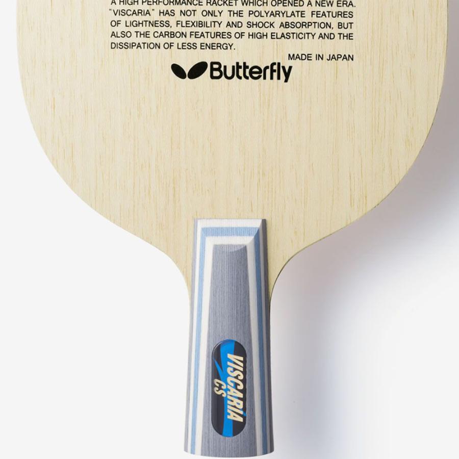 バタフライ Butterfly ビスカリア CS 中国式ペン VISCARIA ペンラケット ペンホルダー 攻撃力 安定性 高反発 裏面コルクなし 白木 部活 練習 トレーニング 試_2