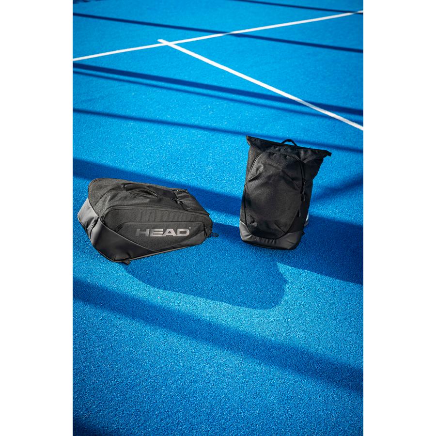 ヘッド HEAD Pro X Backpack 25L BK ラケットバッグ バックパック リュックサックス ラケット3本収納可能 かばん 収納 部活 クラブ活動 サークル  260_3