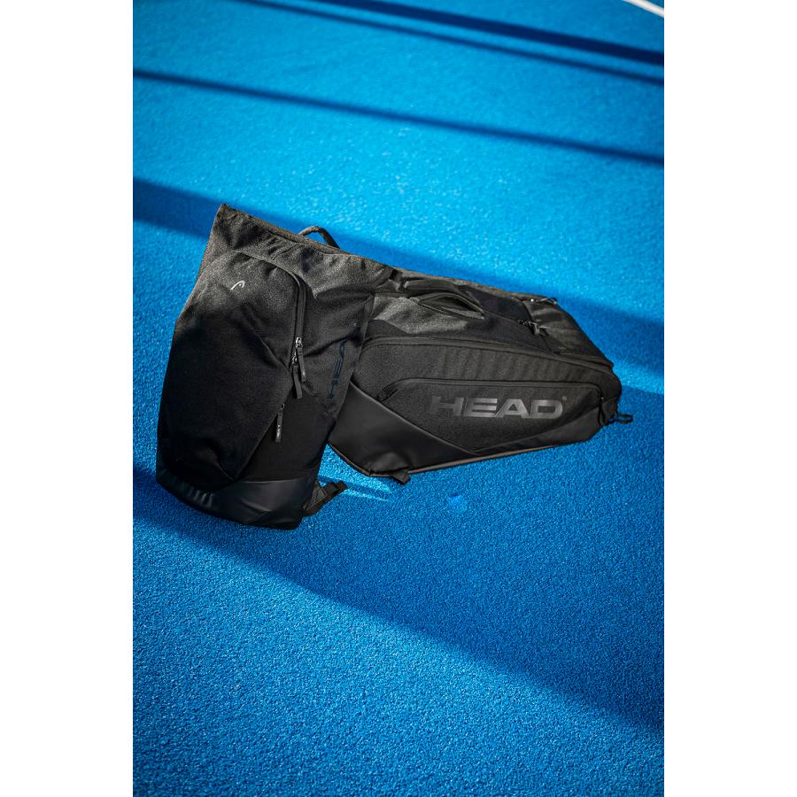 ヘッド HEAD Pro X Backpack 25L BK ラケットバッグ バックパック リュックサックス ラケット3本収納可能 かばん 収納 部活 クラブ活動 サークル  260_4