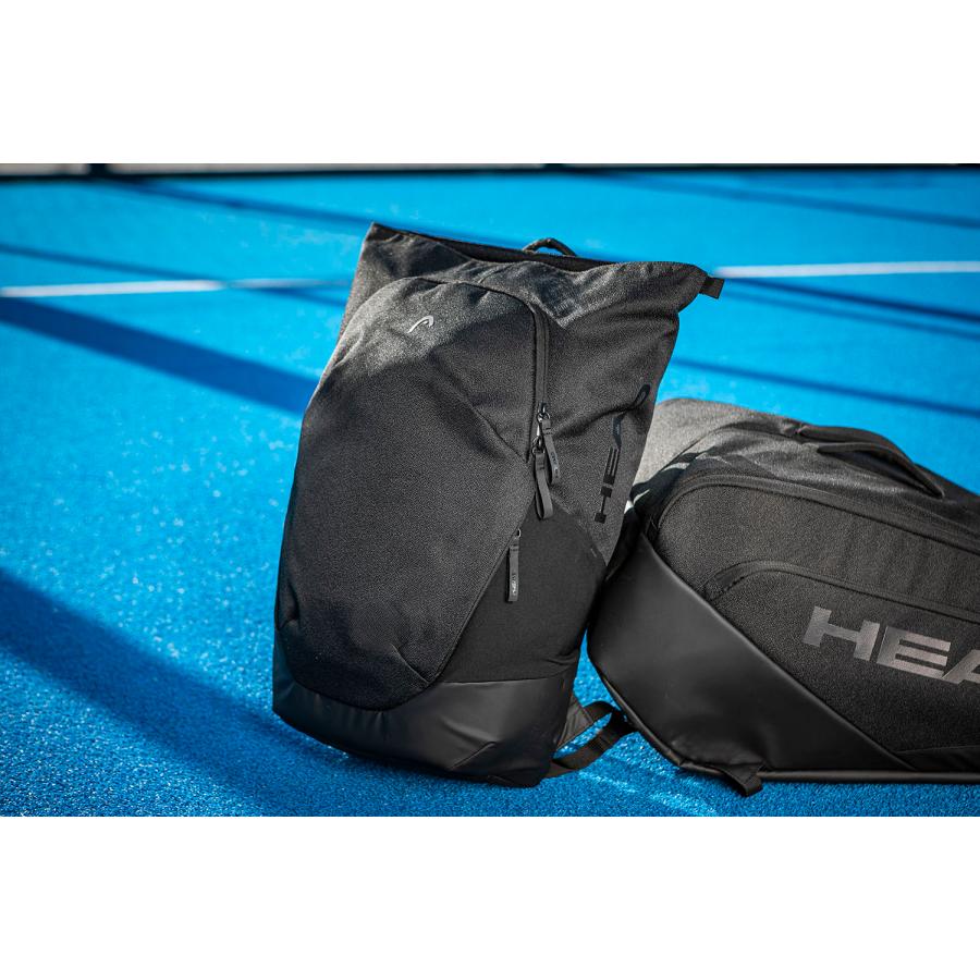 ヘッド HEAD Pro X Backpack 25L BK ラケットバッグ バックパック リュックサックス ラケット3本収納可能 かばん 収納 部活 クラブ活動 サークル  260_5