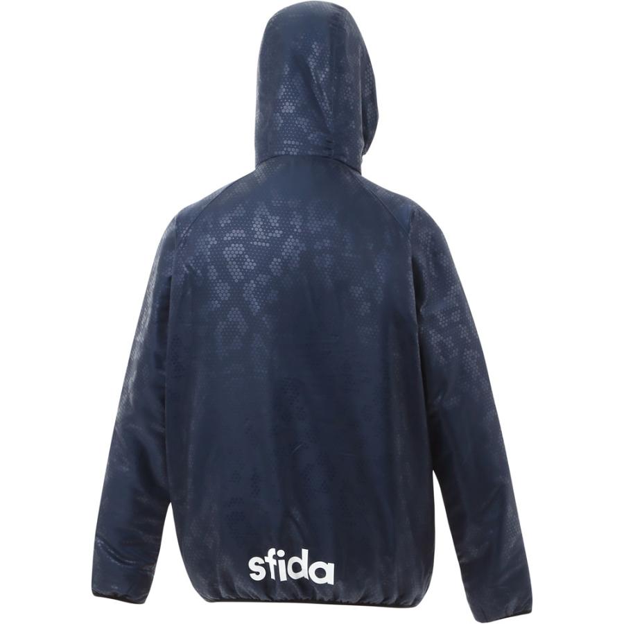スフィーダ sfida BP パデッドフルジップジャケット 防風 撥水 トリコット起毛 裏起毛 ポケット 防寒 立ち襟 フード ジャンパー アウター 上着 HEX Beastライ_1