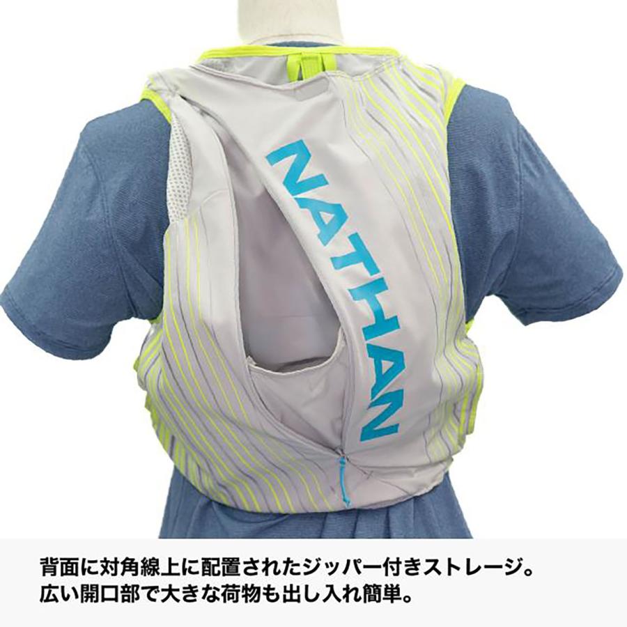 ネイサン NATHAN ウィメンズ ピナクル 12L JP グレイブルーXXS ハイドレーションバッグ レースベスト ザック リュック トレイル ランニング マラソン_3