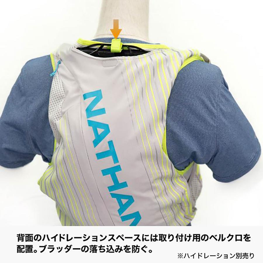 ネイサン NATHAN ウィメンズ ピナクル 12L JP グレイブルーXXS ハイドレーションバッグ レースベスト ザック リュック トレイル ランニング マラソン_4