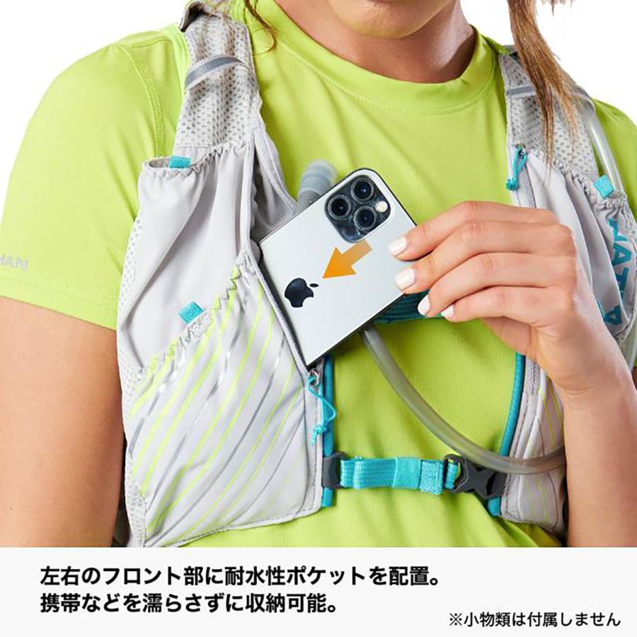 ネイサン NATHAN ウィメンズ ピナクル 12L JP グレイブルーXXS ハイドレーションバッグ レースベスト ザック リュック トレイル ランニング マラソン_6