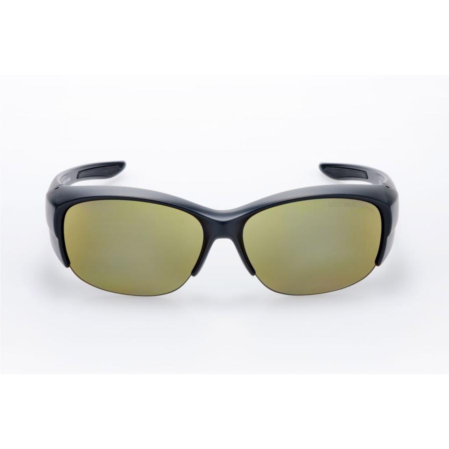 スワンズ SWANS オーバーグラス Over Glass ハーフリム ULTRA LENS for FISHINGモデル OG5-0168 MBK サングラス 熱中症対策 ゴルフ  OG50168_1