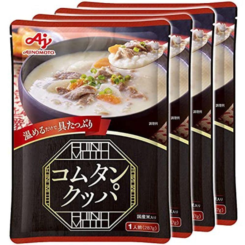 買い誠実味の素 コムタンクッパ 287g×4個 (レトルト レンジ 牛骨 韓国料理)