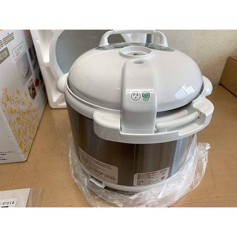 販売期間 限定のお得なタイムセールAL COLLE(アルコレ) 圧力式電気鍋 APC-T19 W 調理器具 電気 圧力鍋 AL COLLE(アルコレ)