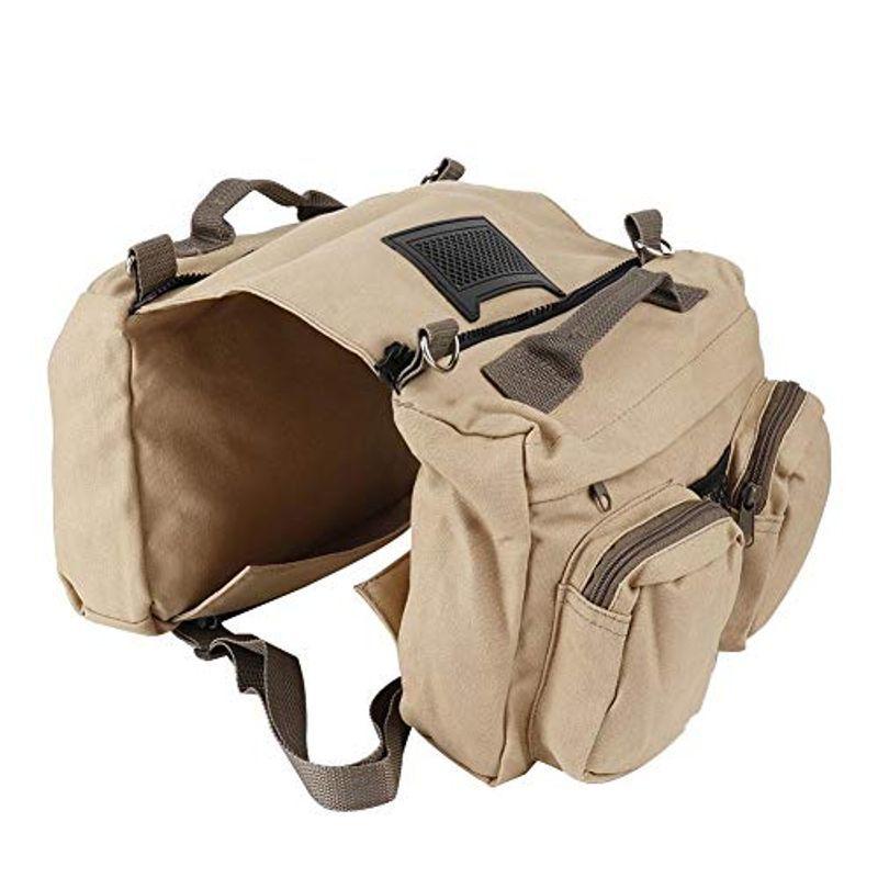 大容量 犬バックパック ドッグバッグパック 旅行散歩用 ペットリュック 犬 お出かけバッグ 通気 多機能 持ち運びに便利 脱落しにくい しっ お買得