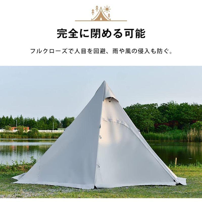 BTM テント ワンポールテント 4人用 ポール 軽量 コンパクト TC 折りたたみ メッシュインナー UVカット 耐水圧3000mm 超通 :20220627193108-00159:hayabusashop - 通販 - Yahoo!ショッピング BTM テント ワンポールテント 4人用 ポール 軽量 コンパクト TC 折りたたみ メッシュインナー UVカット 耐水圧3000mm 超通 :20220627193108-00159:hayabusashop - 通販 - Yahoo!ショッピング