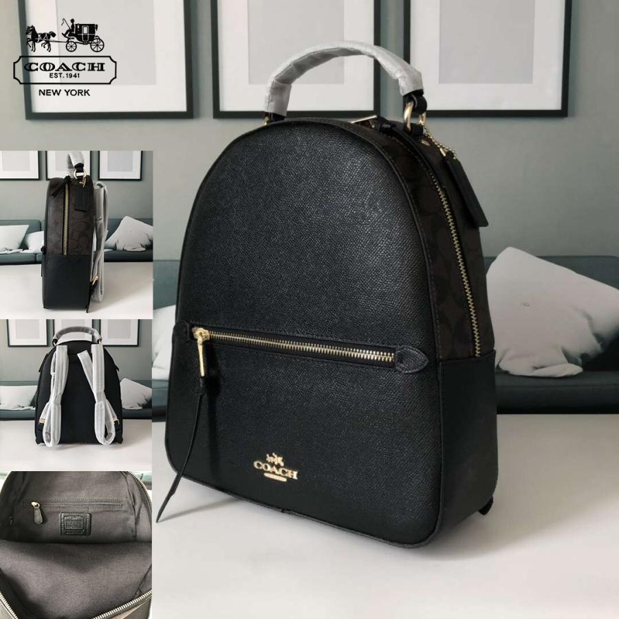 Coach コーチ レディース シグネチャーレザー リュック バックパック Coach 21 6622 隼ストア 通販 Yahoo ショッピング