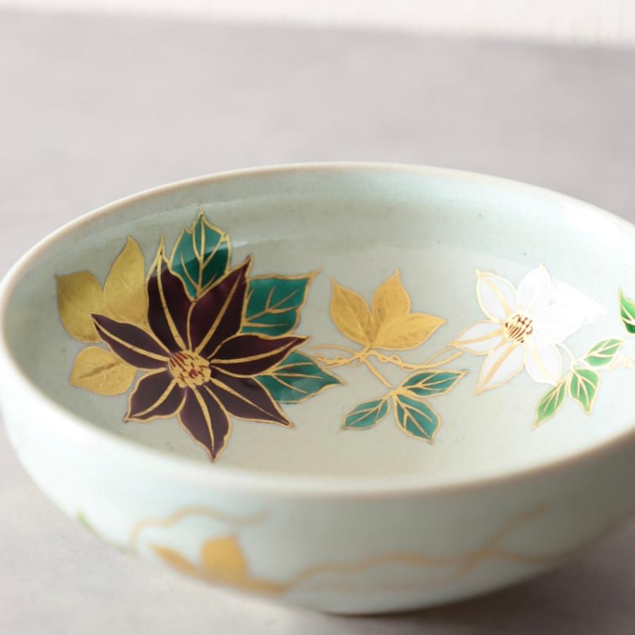京焼 橋本永豊 失透釉 川蝉文 抹茶碗 茶道具 お茶碗(158) 京焼 橋本永豊 失透釉 川蝉文 抹茶碗 茶道具 お茶碗(158) 京