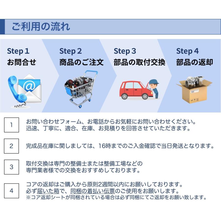 国産リビルト ハイゼット用 オルタネーター S320V S321V S330V