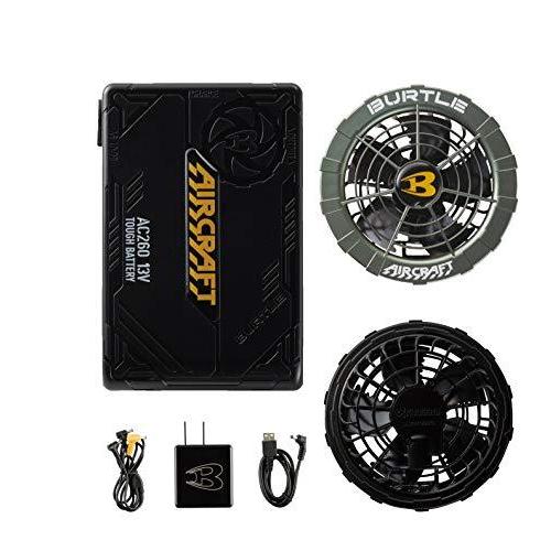 楽天 BURTLE バートル エアークラフト 2021年モデル 13Vブラック