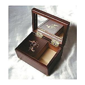 オルゴール プレゼント 曲目選択 標準１８弁ミニ宝石箱オルゴール 足付き Boxカラー ダークブラウン 18nmini ハヤックオルゴール 通販 Yahoo ショッピング