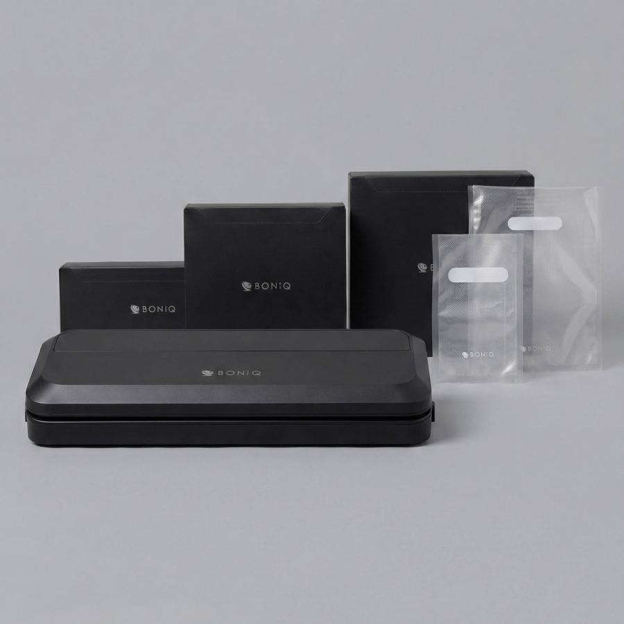 BONIQ（ボニーク） ※予約※ 真空パック器 本体 と 専用袋 選べるセット