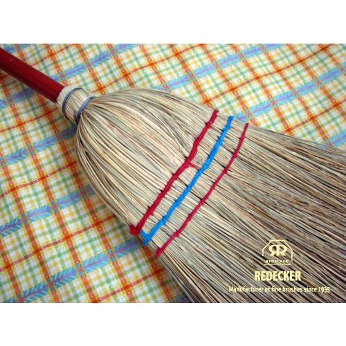 Redecker レデッカー 赤い柄が可愛い 高級 大 ほうき