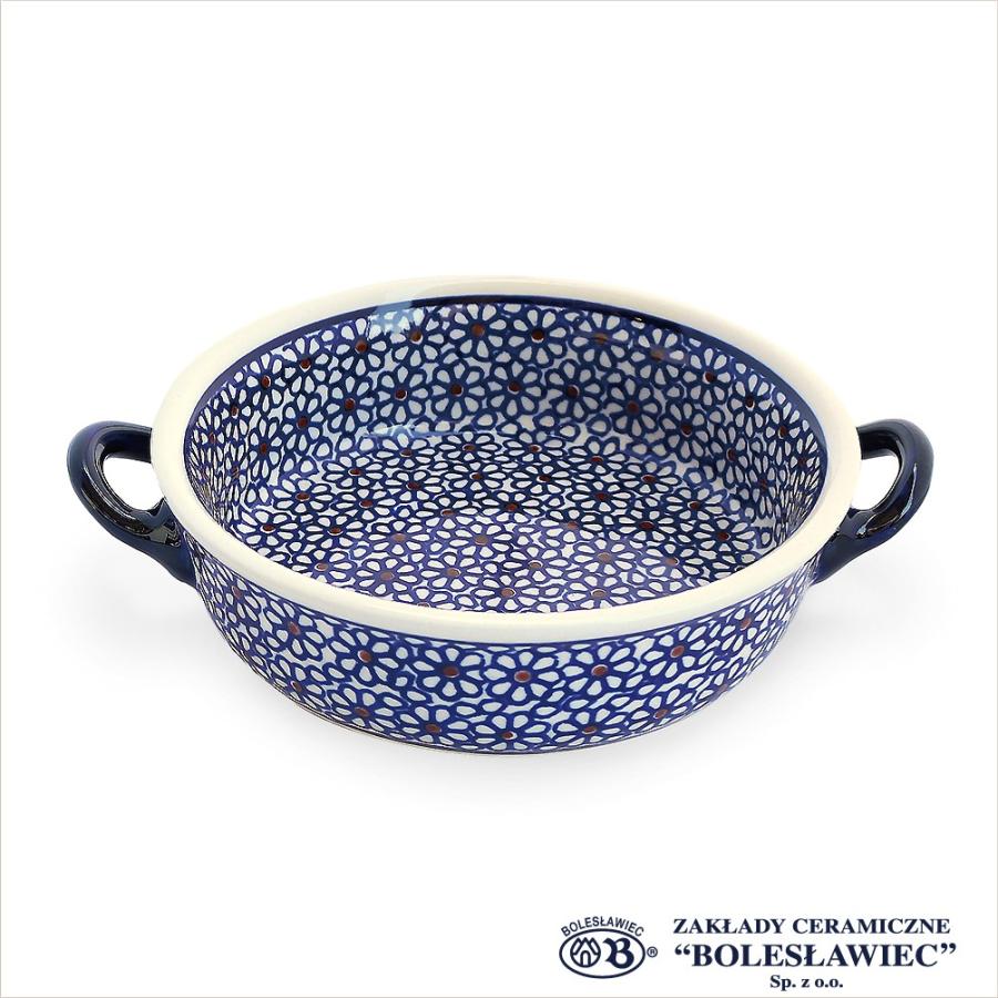 ザクワディ ボレスワヴィエツ陶器 シチューパン 15.5㎝　2つセット Zaklady Ceramiczne Boleslawiec/ザクワディ ボレスワヴィエツ陶器