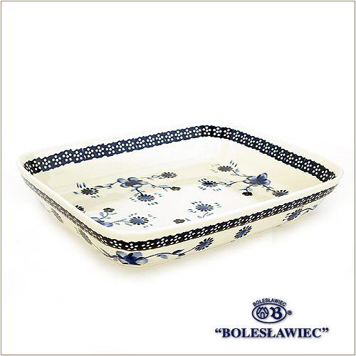 [Zaklady Ceramiczne Boleslawiec/ザクワディ ボレスワヴィエツ瀬戸もの]グラタン皿(保守的)-273/ポールスカ瀬戸もの ポーリッシュポタリー キッチン、日用品、文具-食器-皿