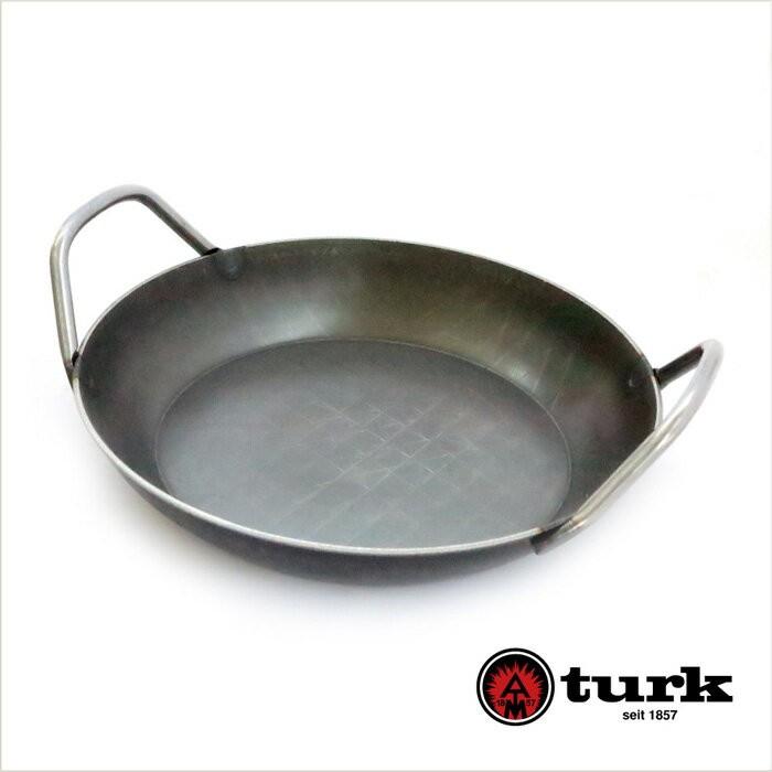 日本製/今治産 [turk/ターク]鉄製サービングパン (24cm深型) ロースト
