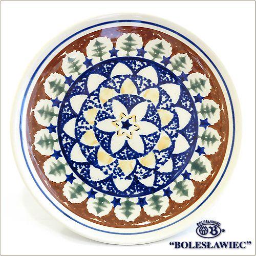 [Zaklady Ceramiczne Boleslawiec/ザクワディ ボレスワヴィエツ陶器]プレート16cm(平皿)-176/ポーランド