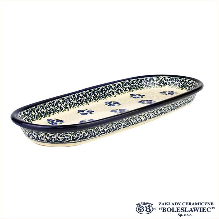 新品】ボレスワヴィエツ陶器 ツェラミカ ポーリッシュポタリーオーバル24cm