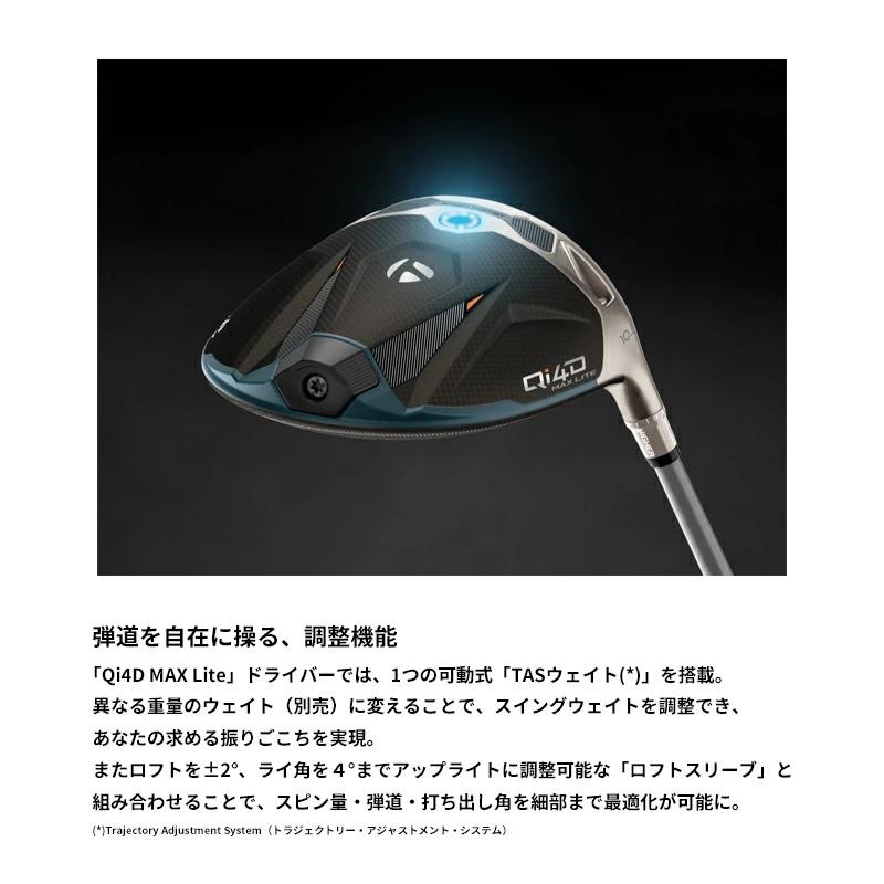 TaylorMade（テーラーメイド） Qi4D MAX LITE ドライバー 日本正規品