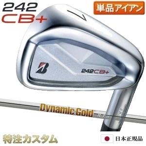 美品 希少レフティ ブリヂストン 242CB+ Dynamic Gold 105 BRIDGESTONE GOLF ブリヂストン 242CB+ アイアン 単品 2024年モデル