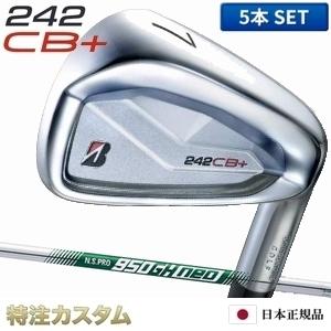 242CB+アイアン　5-P 6本NS950neo 美品 BRIDGESTONE GOLF ブリヂストン 242CB+(プラス) アイアン 5本セット