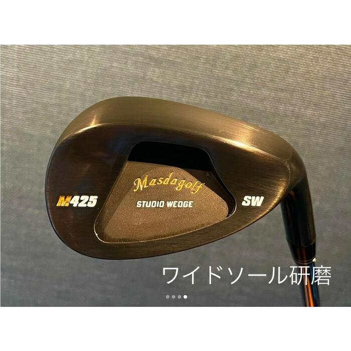 マスダゴルフ スタジオウェッジ M425 ノーメッキ仕上げ N.S.PRO 950GH 