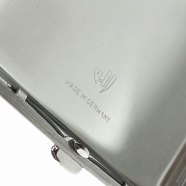 シガレットケース ドイツ製G18 シルバーニッケルプレーン ストール社