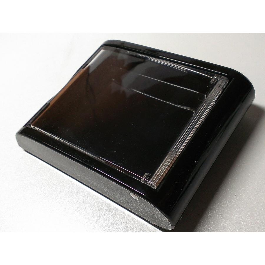 卓上型シガレットケース アクリル×ブラック タバコケース 葉巻 小物