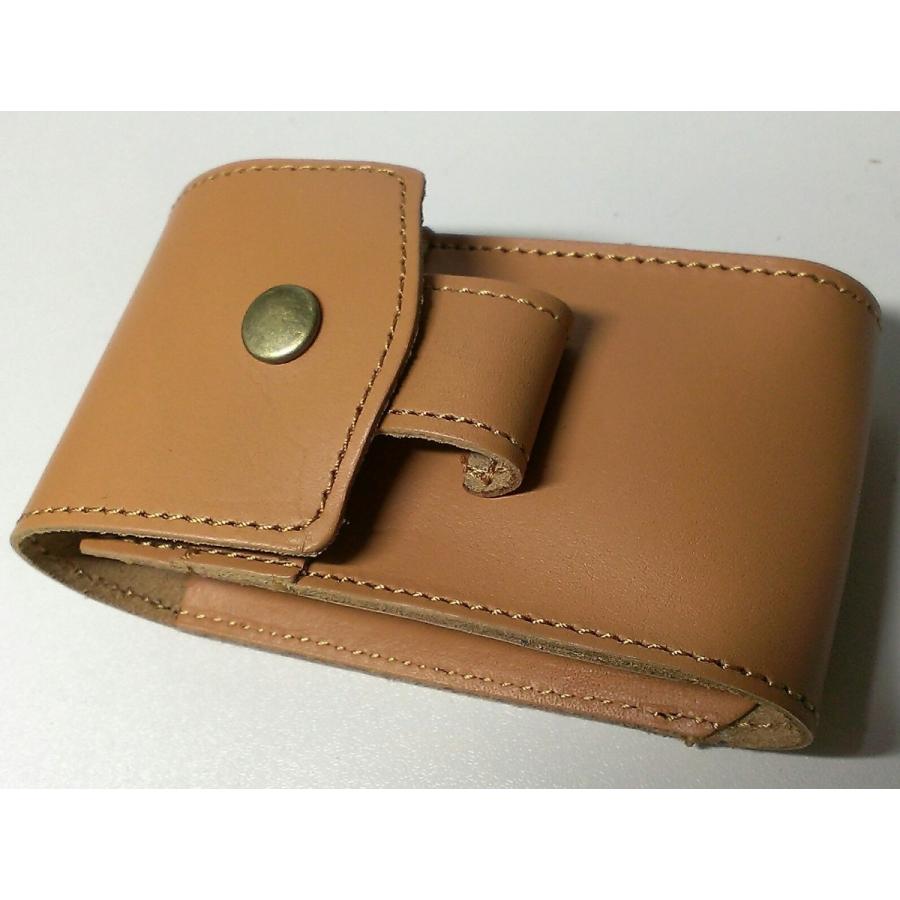 シガレットケース 革 タバコケース ZIPPOも収納可能 本革製 おしゃれ