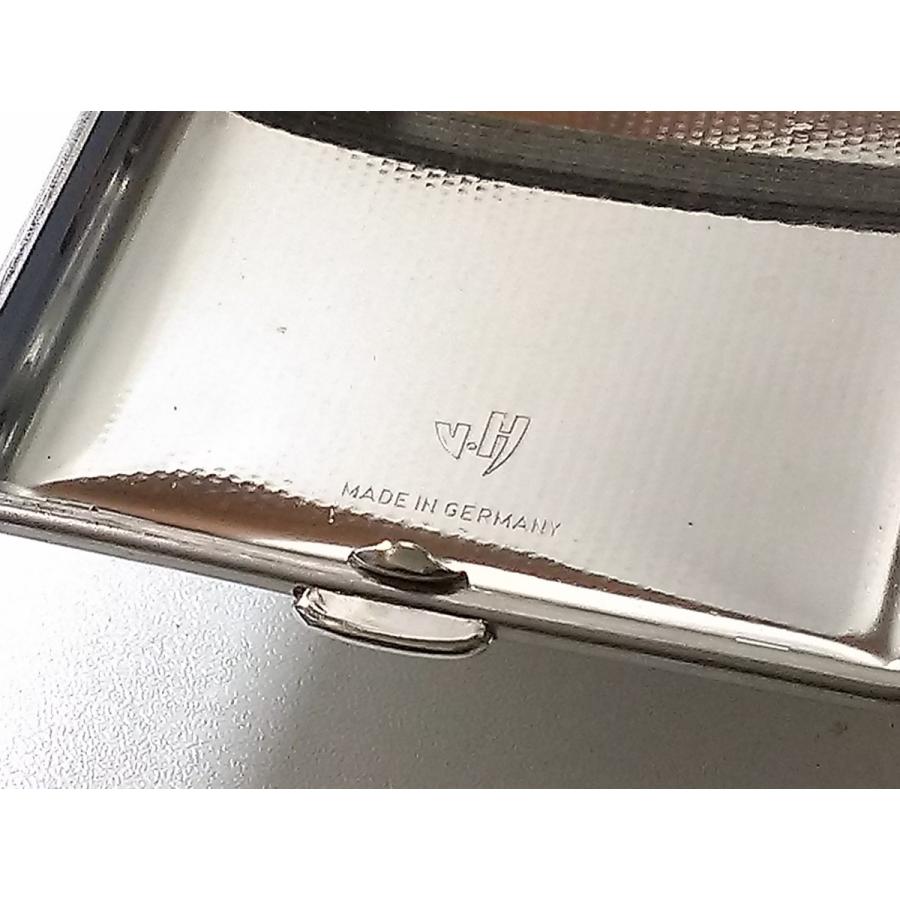 アンティーク　象眼細工　24K & Silver  シガレットケース　日本製 シガレットケース ドイツ製G18 シルバーアラベスク ストール社