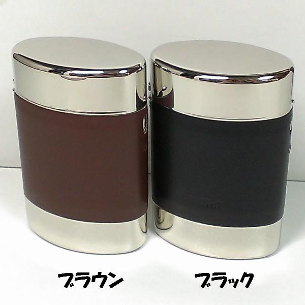 シガレットケース 革 おしゃれ タバコケース ポップアップ 本革巻き