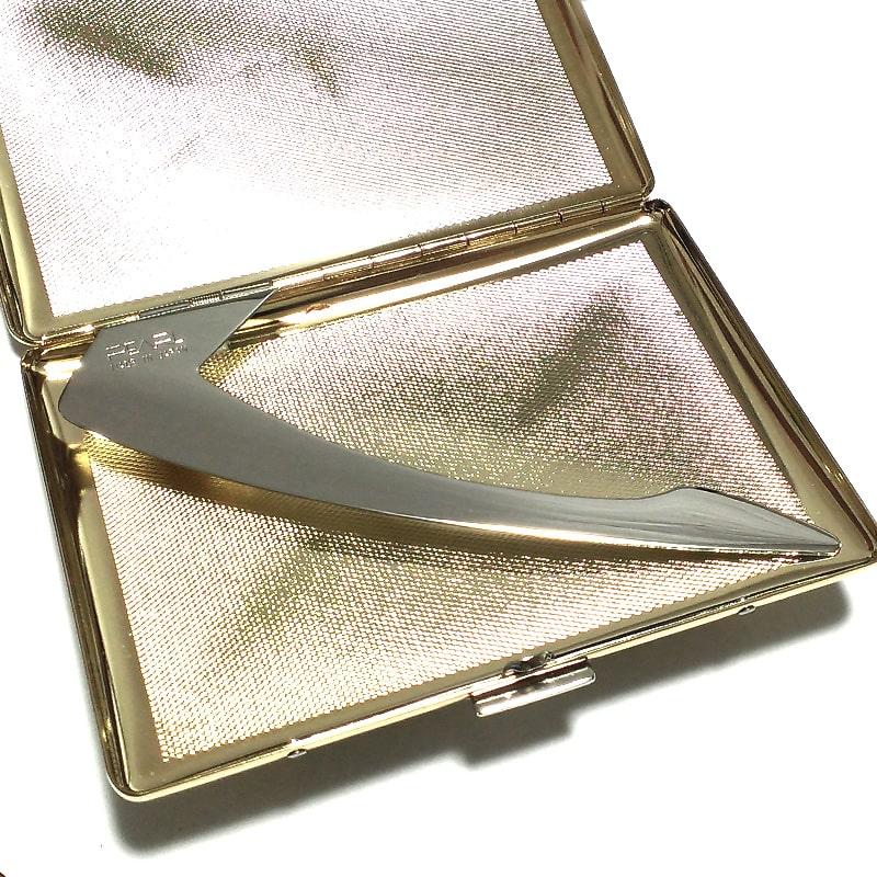 アンティーク　象眼細工　24K & Silver  シガレットケース　日本製 アンティーク 象眼細工 24K & Silver シガレットケース 日本製