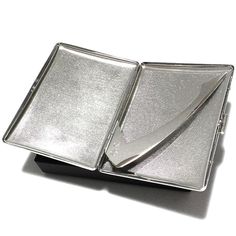 シガレットケース ロング 9本 コスモス ブラックパネル タバコ