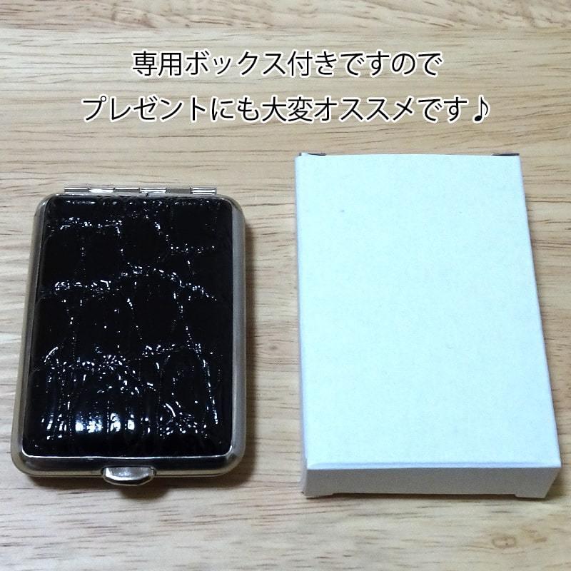 マッチケース ドイツ製 カッコいい PVCレザー ブラック VOM HOFE