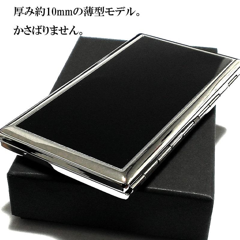 YUKO専用銀製シガレットケース／月に竹図彫』横11cm 縦8cm 厚さ